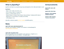 Tablet Screenshot of jopenray.com